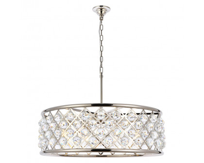 Elegant - Crystal Grid Hoop 3 Light Chandelier (PNT-1214D)