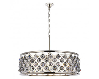 Elegant - Crystal Grid Hoop 3 Light Chandelier (PNT-1214D)