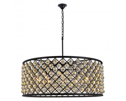 Elegant - Crystal Grid Hoop 3 Light Chandelier (PNT-1214D)