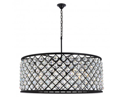 Elegant - Crystal Grid Hoop 3 Light Chandelier (PNT-1214D)