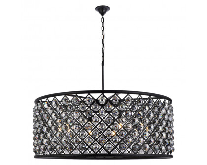 Elegant - Crystal Grid Hoop 3 Light Chandelier (PNT-1214D)