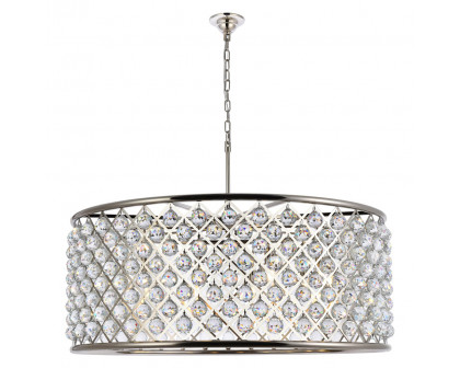 Elegant - Crystal Grid Hoop 3 Light Chandelier (PNT-1214D)