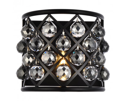 Elegant - Crystal Grid 1 Light Crystal Wall Sconce