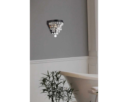 Elegant Wall Sconce - Black (1219W9BK-RC)