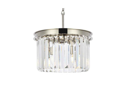 Elegant Urban Classic Pendant - Polished Nickel, L 16" (1238D16PN-RC)