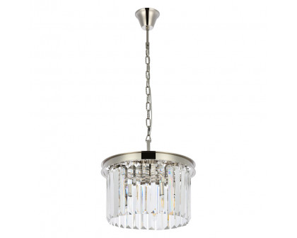 Elegant Urban Classic Pendant - Polished Nickel, L 16" (1238D16PN-RC)