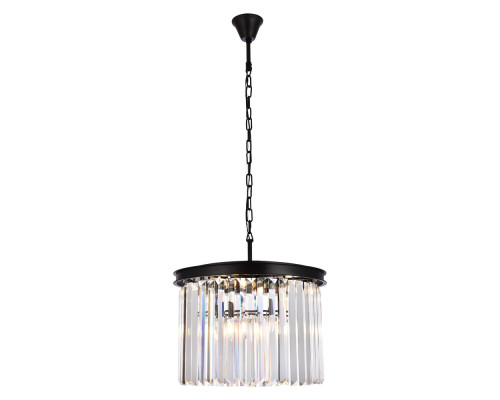 Elegant Urban Classic Pendant - Matte Black, L 20" (1238D20MB-RC)