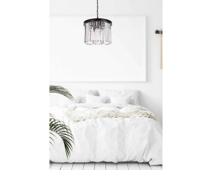 Elegant Urban Classic Pendant - Matte Black, L 20" (1238D20MB-RC)