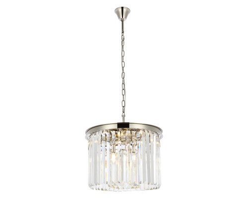 Elegant Urban Classic Pendant - Polished Nickel, L 20" (1238D20PN-RC)