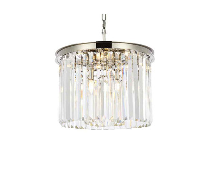 Elegant Urban Classic Pendant - Polished Nickel, L 20" (1238D20PN-RC)