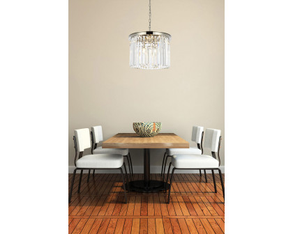 Elegant Urban Classic Pendant - Polished Nickel, L 20" (1238D20PN-RC)