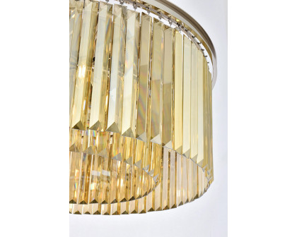 Elegant Urban Classic Pendant - Polished Nickel/Gold, L 31.5" (1238D31PN-GT-RC)