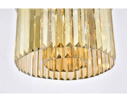 Elegant Urban Classic Flush Mount - Polished Nickel/Gold, L 20" (1238F20PN-GT-RC)