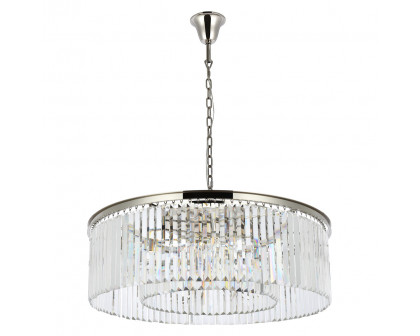 Elegant Urban Classic Pendant - Polished Nickel, L 43" (1238G43PN-RC)