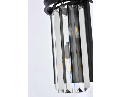 Elegant Urban Classic Wall Sconce - Matte Black (1238W8MB-RC)