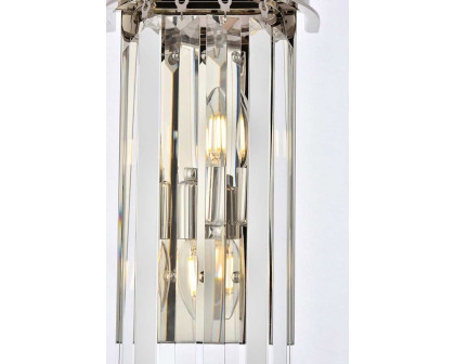 Elegant Urban Classic Wall Sconce - Polished Nickel (1238W8PN-RC)