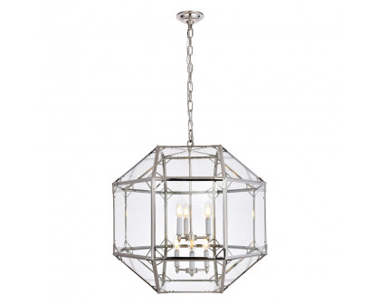 Elegant - Parisian Octagonal 3 Lights Pendant