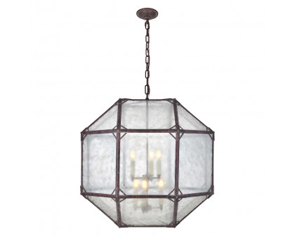 Elegant - Parisian Octagonal 3 Lights Pendant