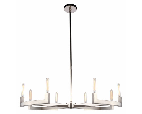 Elegant Urban Classic Chandelier - Polished Nickel, L 48" (1535G48PN)