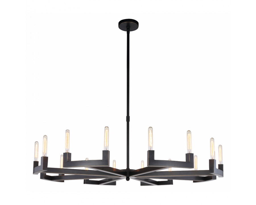 Elegant Urban Classic Chandelier - Bronze, L 60" (1535G60BZ)