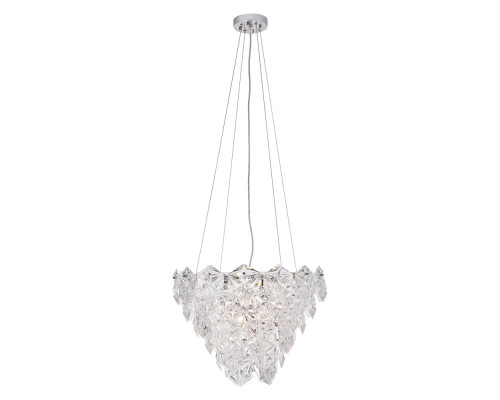 Elegant Pendant Light - Chrome, L 19.7" (1708D19C)