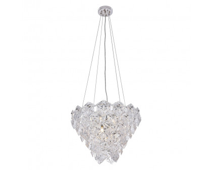 Elegant Pendant Light - Chrome, L 19.7" (1708D19C)