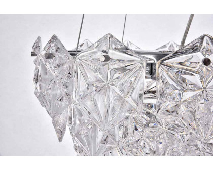 Elegant Pendant Light - Chrome, L 19.7" (1708D19C)