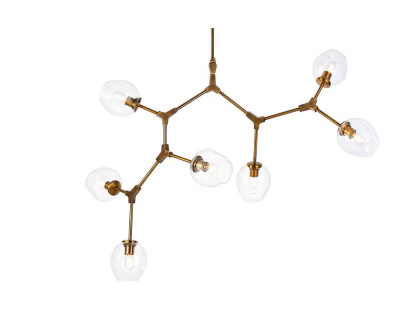 Elegant Urban Classic Cavoli 11 Lights Chandelier - Brass, L 57" (1712G57BR)