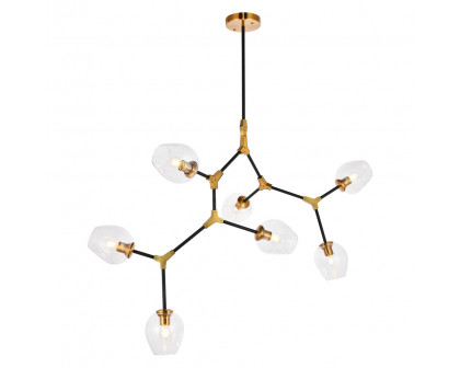 Elegant Urban Classic Cavoli 11 Lights Chandelier - Light Antique Brass, L 57" (1712G57LAB)