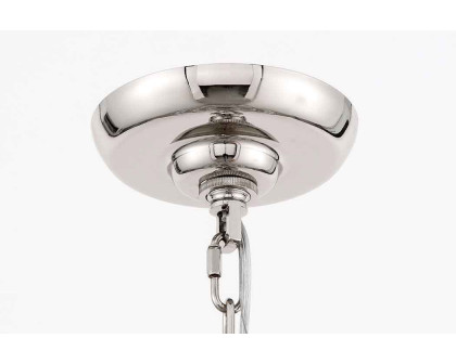 Elegant Urban Classic Eden 3 Lights Pendant - Polished Nickel, L 12" (1713D12PN)