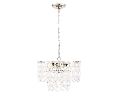 Elegant Urban Classic Eden 3 Lights Pendant - Polished Nickel, L 16" (1713D16PN)