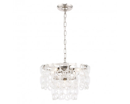 Elegant Urban Classic Eden 3 Lights Pendant - Polished Nickel, L 16" (1713D16PN)