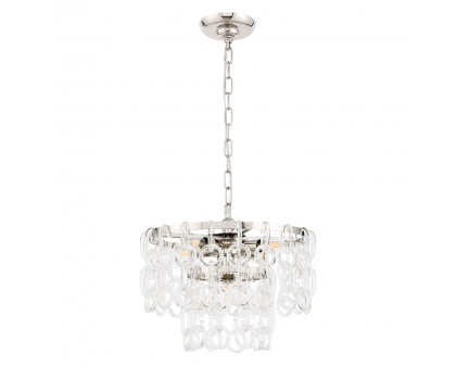 Elegant Urban Classic Eden 3 Lights Pendant - Polished Nickel, L 16" (1713D16PN)