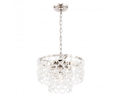 Elegant Urban Classic Eden 3 Lights Pendant - Polished Nickel, L 16" (1713D16PN)