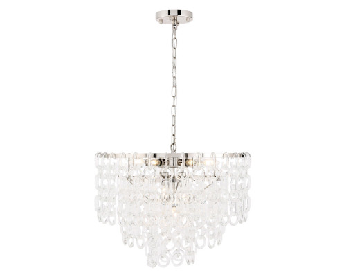 Elegant Urban Classic Eden 3 Lights Pendant - Polished Nickel, L 24" (1713D24PN)