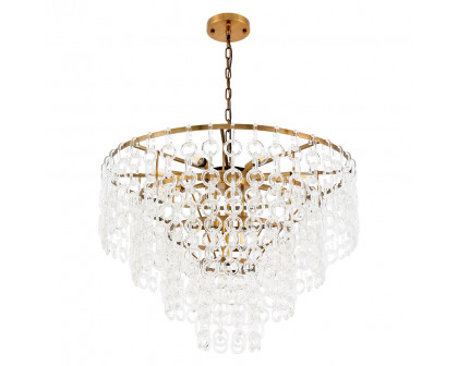 Elegant Urban Classic Eden 3 Lights Pendant - Light Antique Brass, L 32" (1713D32LAB)