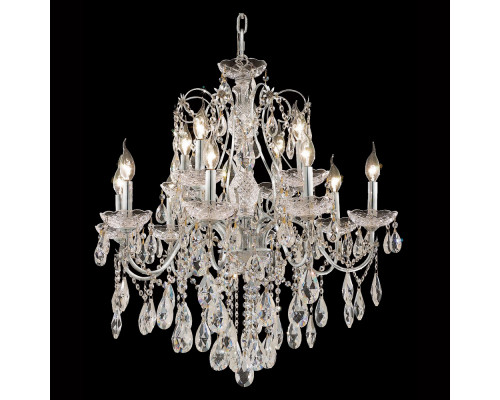 Elegant St. Francis 6 Lights Chandelier - Chrome, L 28" (2016D28C-RC)