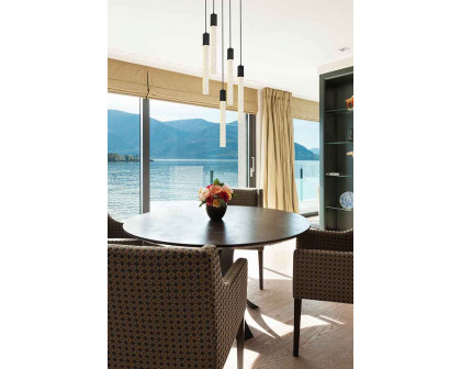 Elegant Pendant Light - Black, L 16" (2066D16BK)