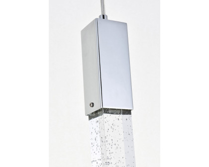 Elegant Pendant Light - Chrome, L 20" (2066D20C)