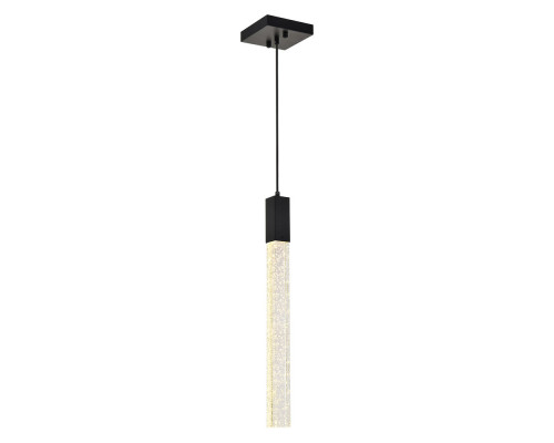 Elegant Pendant Light - Black, L 5" (2066D5BK)