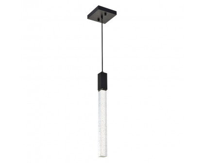 Elegant Pendant Light - Black, L 5" (2066D5BK)