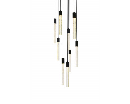 Elegant Pendant Light - Black, L 24" (2067D24BK)