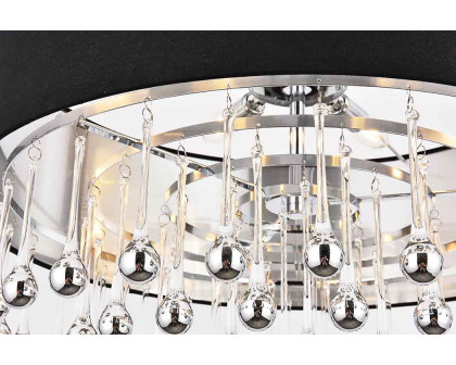 Elegant Pendant Light - Chrome, L 24" (2105D24C-RC)