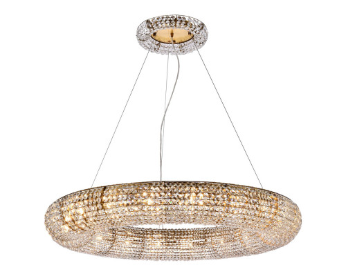 Elegant Paris Collection 24-Light Finish Chandelier - Gold, L 41" (2114G41G-RC)