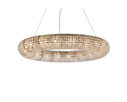 Elegant Paris Collection 24-Light Finish Chandelier - Gold, L 41" (2114G41G-RC)