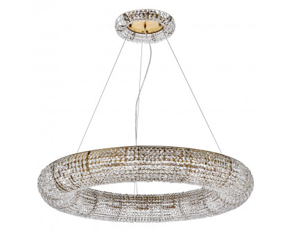 Elegant Paris Collection 24-Light Finish Chandelier - Gold, L 41" (2114G41G-RC)