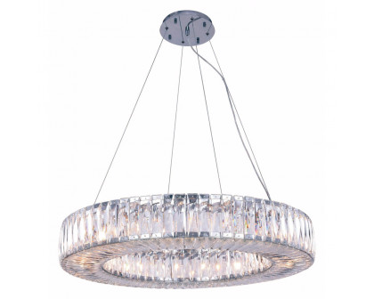 Elegant - Invisible Ring 15 Lights Crystal Chandelier