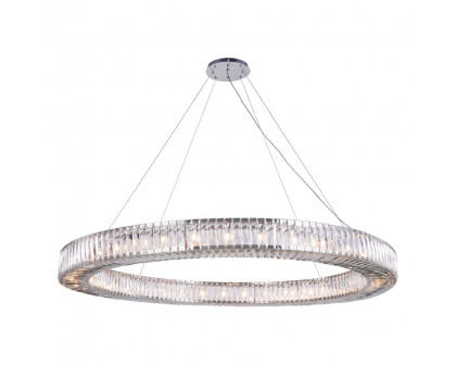 Elegant - Invisible Ring 15 Lights Crystal Chandelier