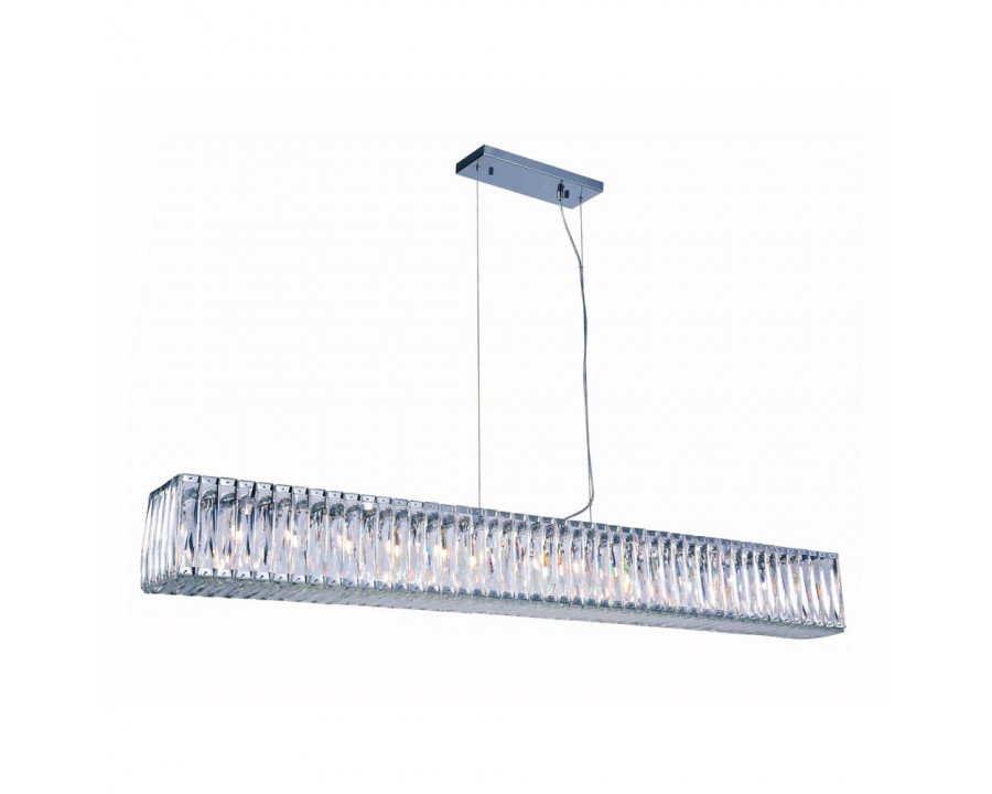 Elegant - Invisible Linear 11 Lights Crystal Chandelier