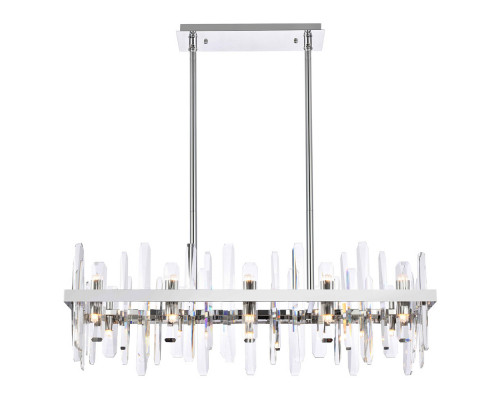 Elegant Chandelier - Chrome, L 36" (2200G36C)